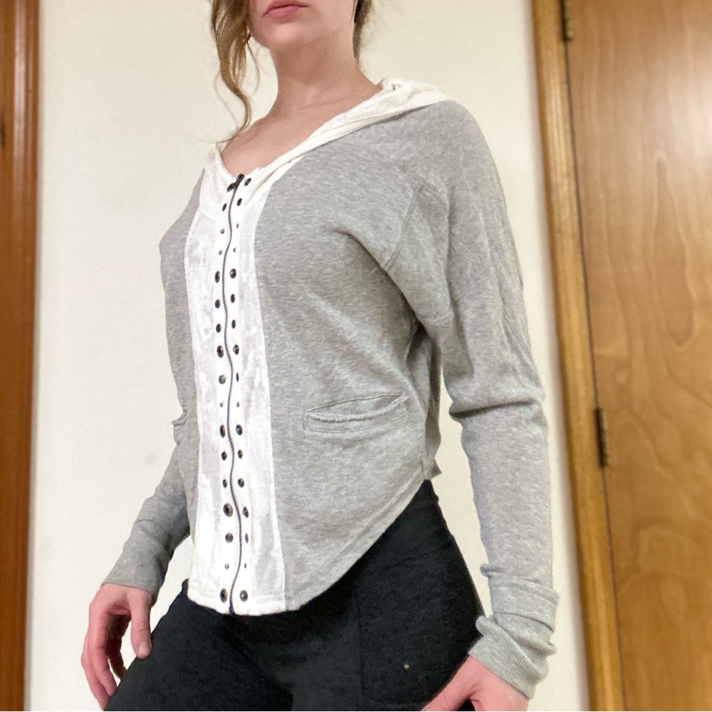 Free People Zip Up Sweater S